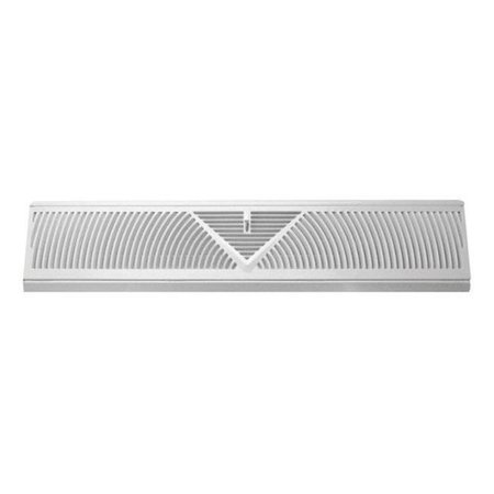 TRUAIRE Truaire C120SW Floor Baseboard Diffuser  White - 24 in. 46506